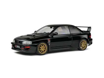 Subaru Impreza 22b 1998 černá 1 18 Solido 1807406 01