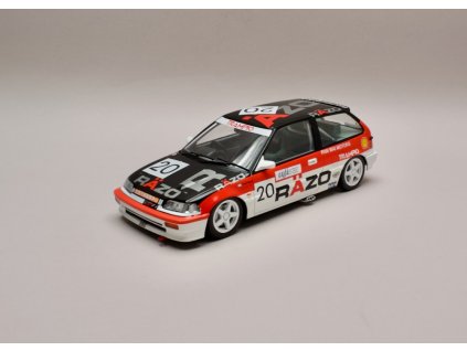 Honda Civic EF3 #20 Macau GP 1989 Tým Razo Trampio 1 18 Triple9 Collection 1800106 01
