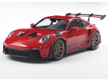 Porsche 911 GT3 RS červená Guards 1 18 Solido 1812101 01