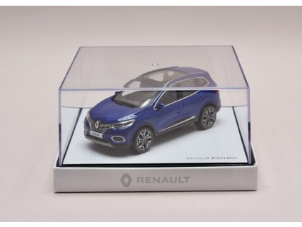 Renault Kadjar 2020 modrá Iron 1 43 Norev Renault Collection 01