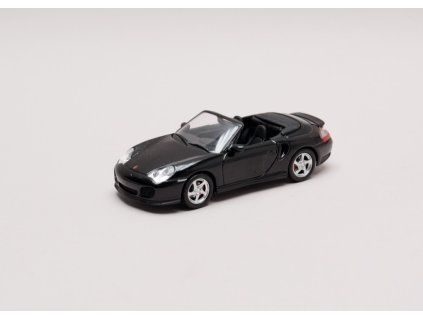 Porsche 911 Turbo Cabriolet černá 1 43 Champion Magazine models 01