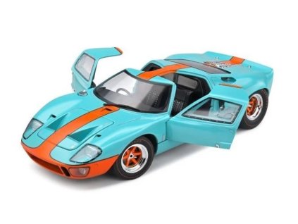 Ford GT40 MK.1 1968 gulf modro oranžová 1 18 Solido 1803008 03
