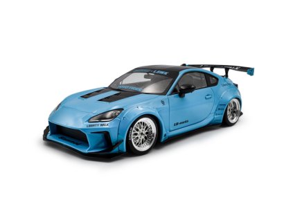 Toyota GR86 LBWK Body Kit 2024 Baby modrá pravostranné řízení 1 18 Solido 1813601 01