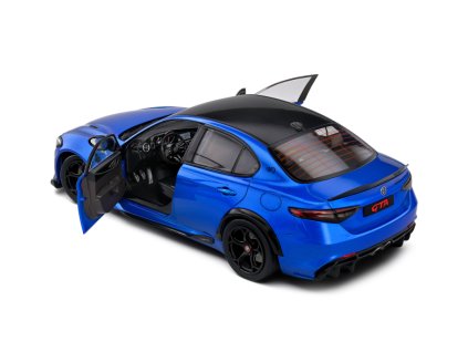 Alfa Romeo Giulia GTA 2022 Anodized modrá 1 18 Solido 1806906 04