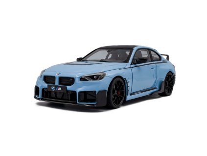 BMW M2 G87 Performance Parts 2024 modrá C6E – Zandvoort 1 18 Solido 1812901 01