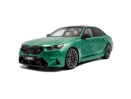BMW M5 M 2025 tmavě zelená metalíza BMW 1 18 Solido 1814701 01