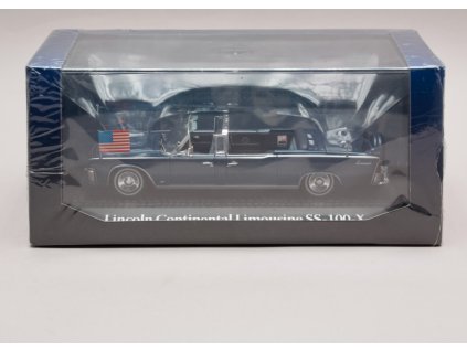 Lincoln Continental Limousine SS 100 X %22J. F. Kennedy 1963%22 1 43 Atlas Norev 2696601 01