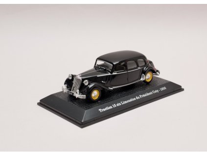 Citroën Traction 15 Six prezidentská limuzína %22prezidenta Cotyho 1956%22 1 43 Atlas Norev 2696017 01