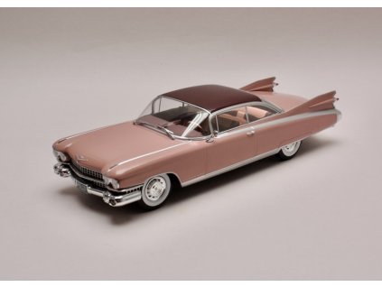 Cadillac Eldorado Seville 1959 světle růžová 1 24 WhiteBox 124235 01