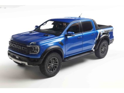Ford Ranger Raptor Pick Up 2024 modrá 1 18 Solido 1813902 01
