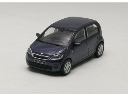 Škoda Citigo 5dv tmavě modrá 1:43 Abrex