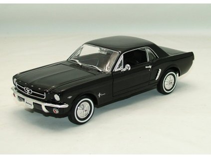 Ford Mustang Coupé 1964-1/2 černá 1:24 Welly