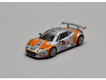 Spyker C8 Spyder GT2-R #86 Le Mans 2006 oran-stř 1:43 IXO