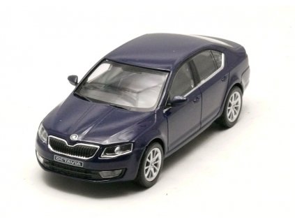 Škoda Octavia III A7 Ltb. modrá Pacific 1:43 Abrex