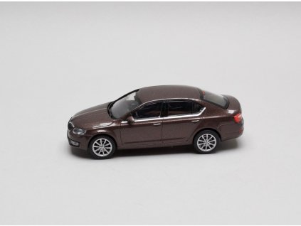 Škoda Octavia III A7 2012 Ltb. Topaz Brown 1:43 Abrex