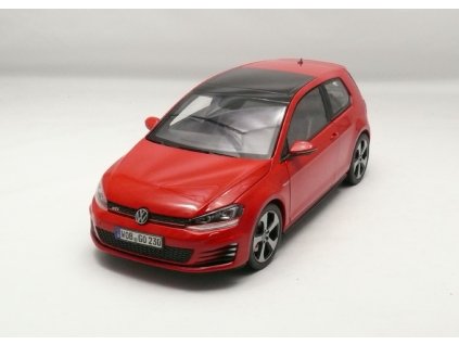 VW Golf 7 2014 3 dvéřový červená 1:18 Norev