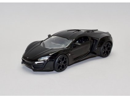 Lykan HyperSport 2014 W Motors černá 1:24 Jada Toys
