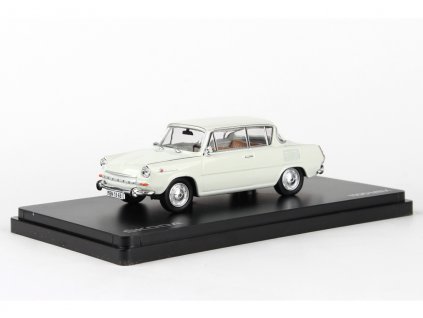 Škoda 1100MBX 1969 šedá levandulová 1:43 Abrex