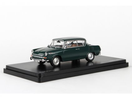 Škoda 1100MBX 1969 zelená tmavá 1:43 Abrex