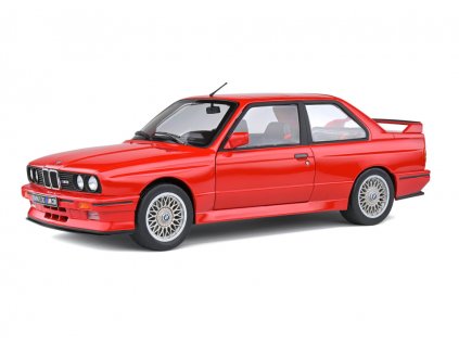 BMW M3 E30 Sport Evo 1990 červená 1 18 Solido 1801502 01