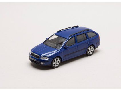 Škoda Octavia II Combi 2004 modrá Dynamic 1:43 Abrex