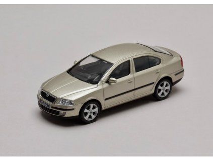 Škoda Octavia II 2004 béžová Sahara 1:43 Abrex