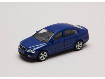 Škoda Octavia II 2004 modrá Dynamic 1:43 Abrex