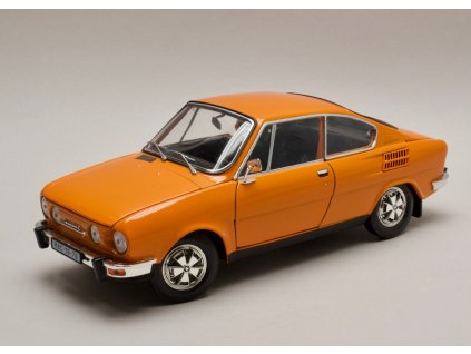 Škoda 110R Coupé 1980 oranžová 1:18 Abrex