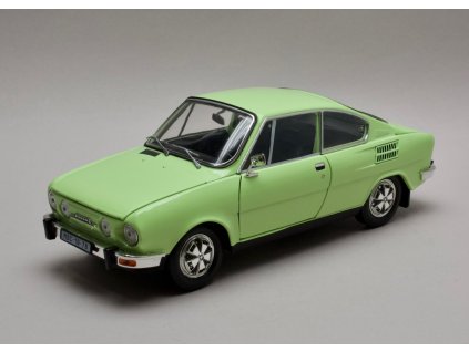 Škoda 110R Coupé 1980 zelená Lipová 1:18 Abrex