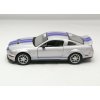 Ford Mustang Shelby GT500 2007 stříbrná 1:24 Yat Ming