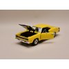Dodge Coronet Super Bee 1969 žlutá černá kapota 1 24 Motor Max 04