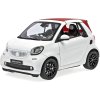 Smart Fortwo Cabrio 2015 A453 Soft top bílá červená střecha 1 18 Norev Smart Collection B66960291 02