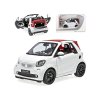 Smart Fortwo Cabrio 2015 A453 Soft top bílá červená střecha 1 18 Norev Smart Collection B66960291 05