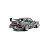 Porsche 911 RWB Bodykit 2022 %22The Zebra%22 Camouflage 1 18 Solido 1807513 02