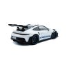 Porsche 911 GT3 RS bílá modré pruhy 1 18 Solido 1812102 02