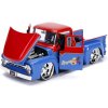 Ford F 100 Pick Up 1956 s figurkou %22Supergirl%22 červeno modrá 1 24 Jada Toys 253255008 02