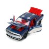 Dodge Challenger SRT Hellcat 2015 + figurka %22Thor%22 modro červeno stříbrná 1 24 Jada Toys 253255032 02