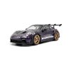 Porsche 911 GT3RS Weissach Package 2024 fialová metalíza 1 18 Solido 1812103 01