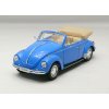 VW Beetle convertible modrá 1:24 Welly