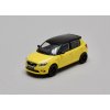 Škoda Fabia II Facelift RS žlutá-černá střecha 1:43 Abrex