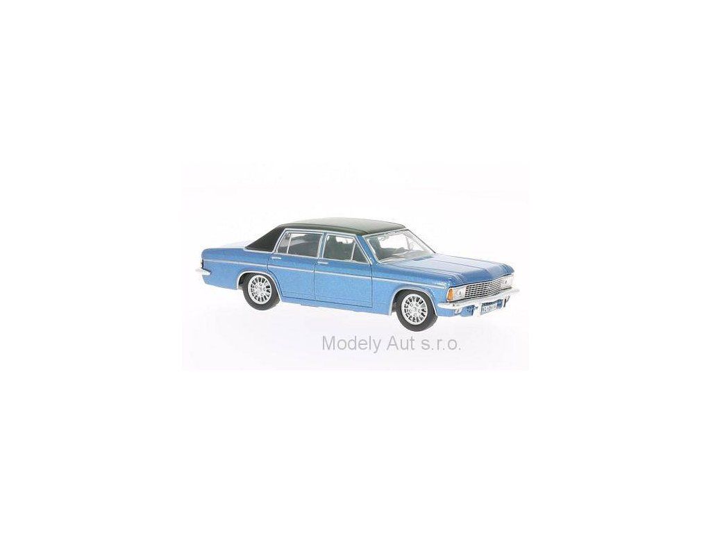 miniature 1/43 opel admiral b berline avec coffre - blanche 1972, avenue 43