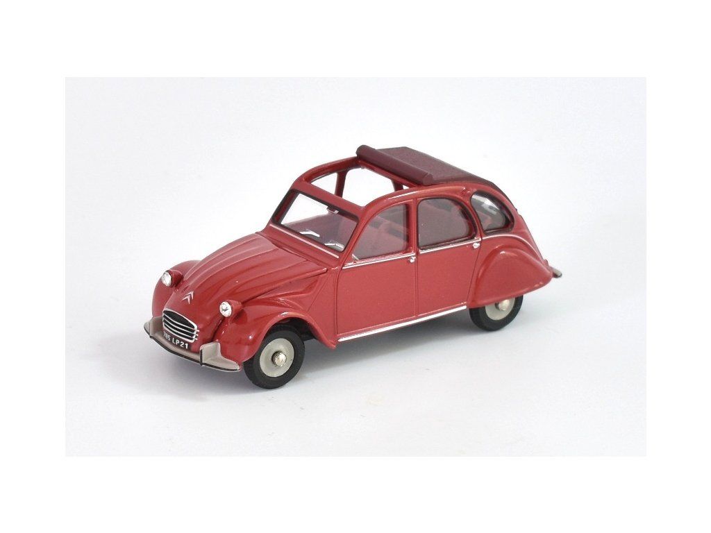 Miniature BS Citroën 2CV AZL 1956 échelle 1:32 - France - Plastique Et Métal