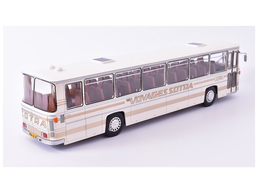 1/43 AUTOBUS BUS SAVIEM E7 1970 VOYAGES SOTRA HACHETTE - Miniaturas coleccion a escala