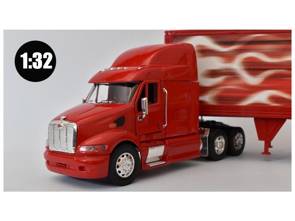 Miniature PETERBILT avec remorque – Team KTM Factory Racing NEWRAY NEW14393 | Collect World