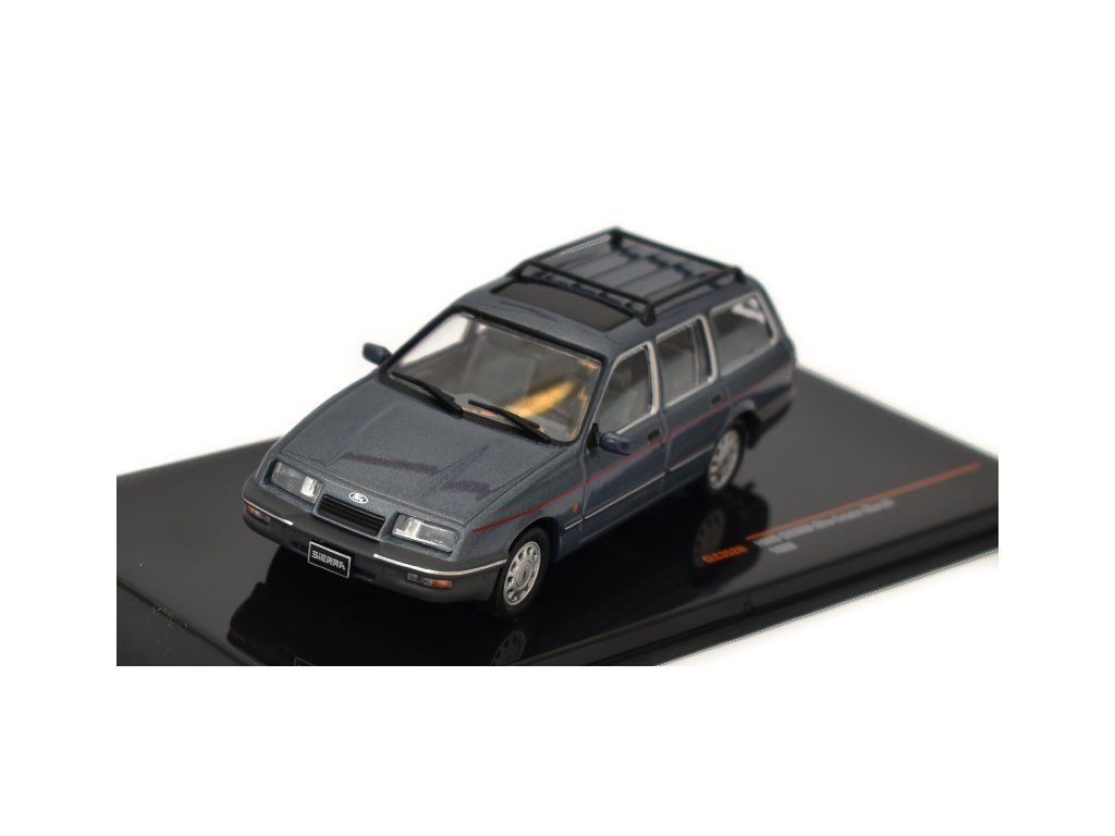 Modèle Réduit Ford Sierra Ghia 1/43 Transformé En Pub Orangina - Boîte Collector - Occasion Comme Neuf