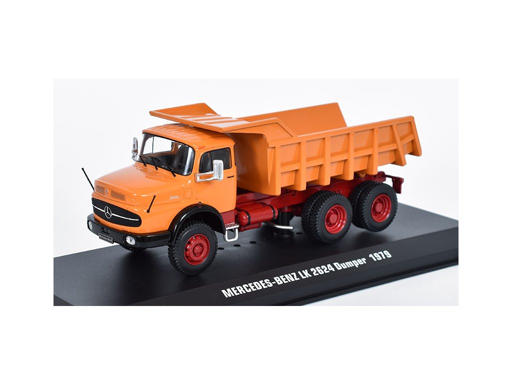 1/43 メルセデス ベンツ オレンジ ダンプカー Mercedes LAK 2624