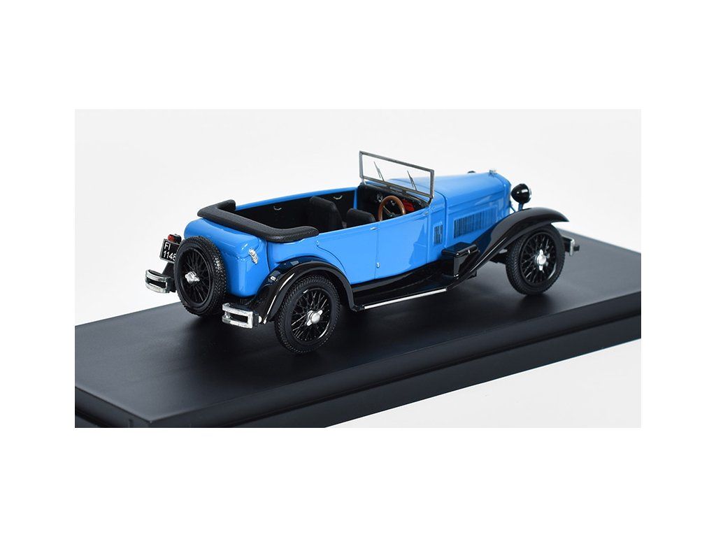 ALFA ROMEO 1750 TORPEDO 1930 BLUE 1:43 Rio Auto d'Epoca Modellino Nuovo