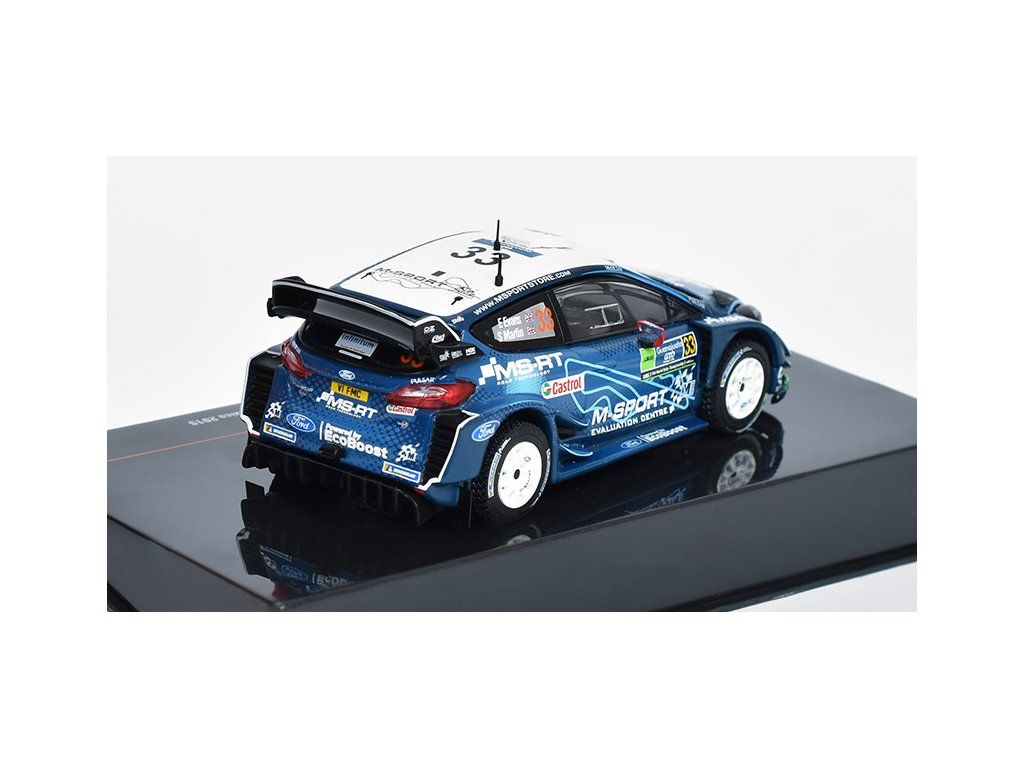 DECALS 1/43 FORD FIESTA R5 - #21 - GREENSMITH - RALLYE MONTE CARLO 2019