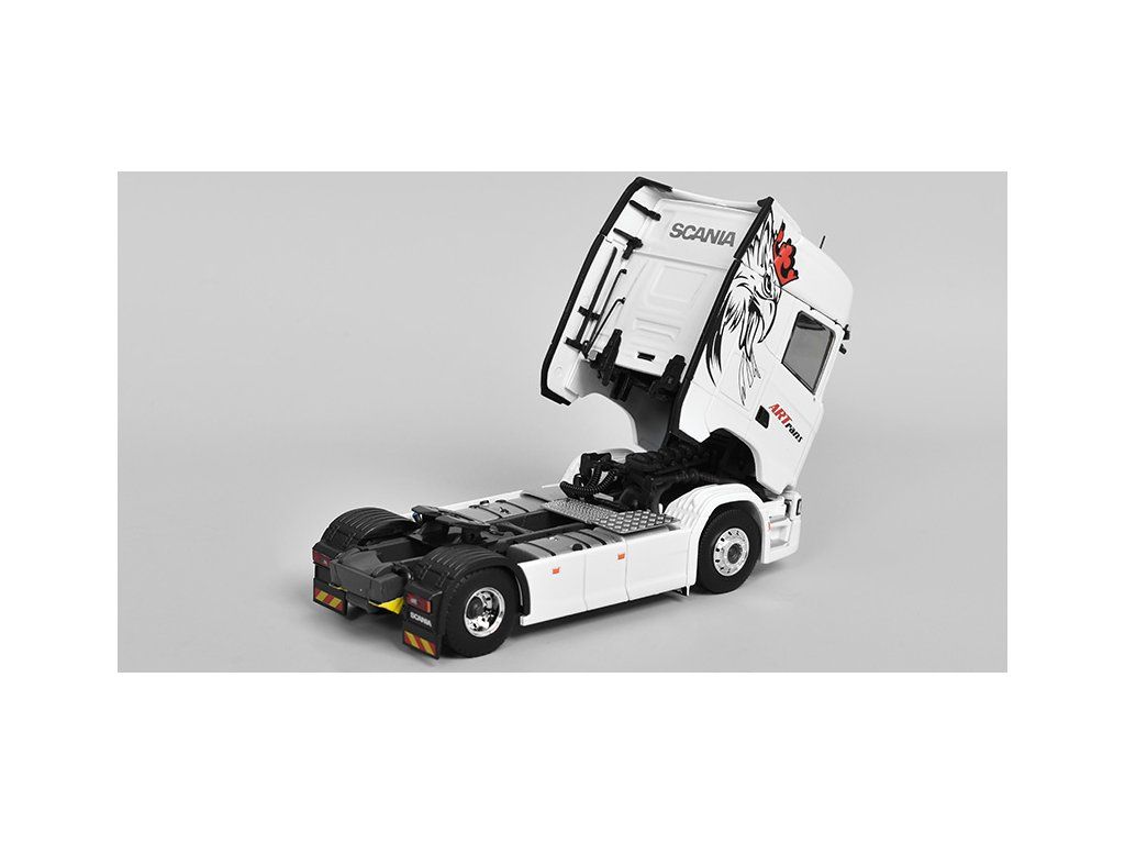 Camion Scania S 500 TPS ARTrans Eligor 1/43 – Blanc, Miniature Collection