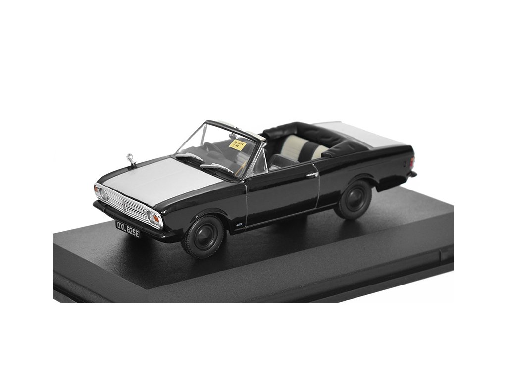Ford Cortina MkII Crayford Convertible 1:43  - Oxford  Ford Cortina MKII Crayford Convertible - kovový model auta